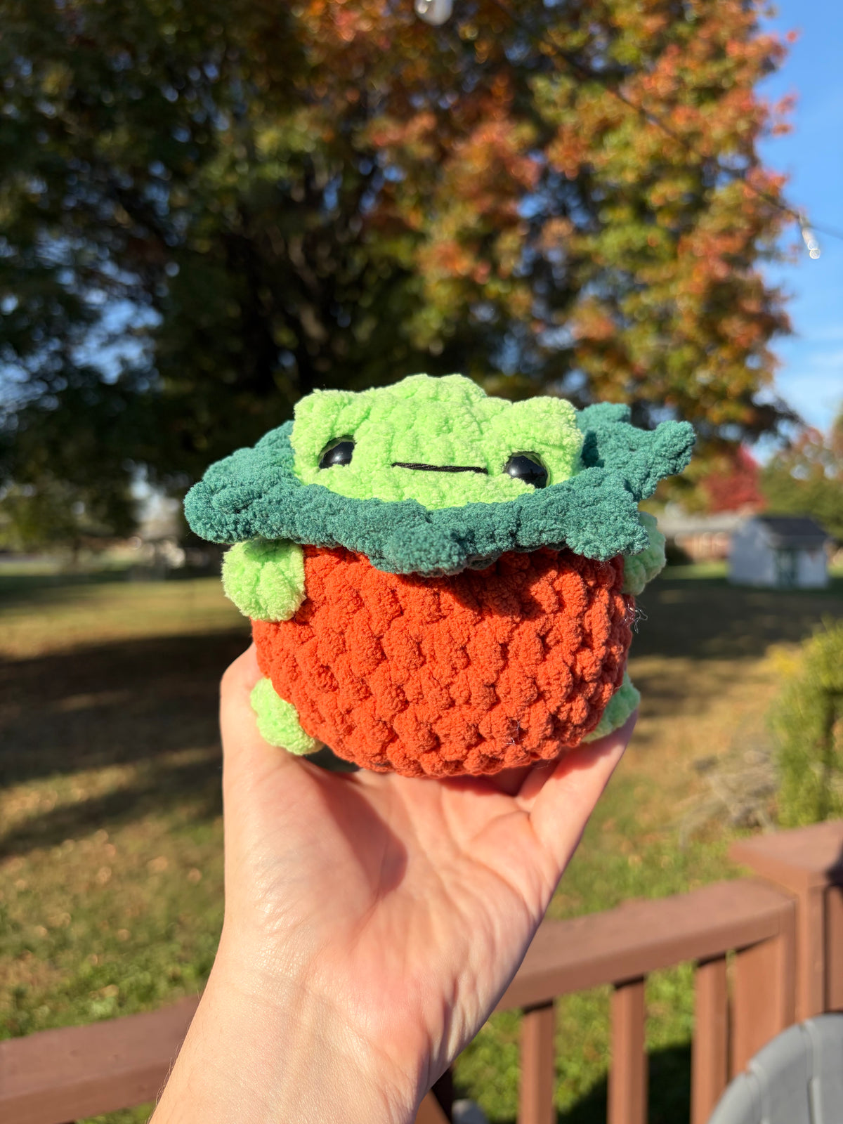 Pumpkin Frog