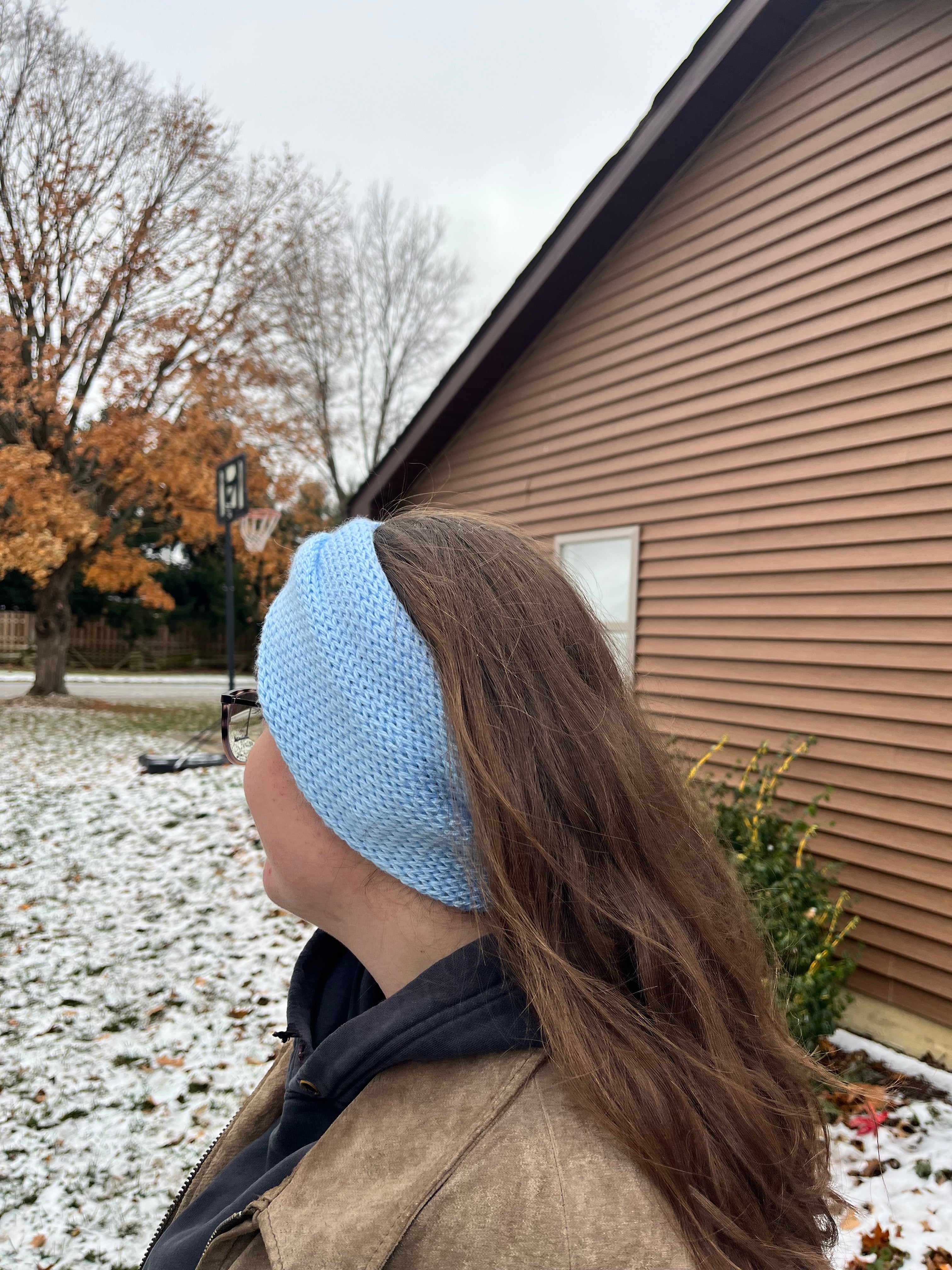 Knit Headband Ear Warmer (Adult size)